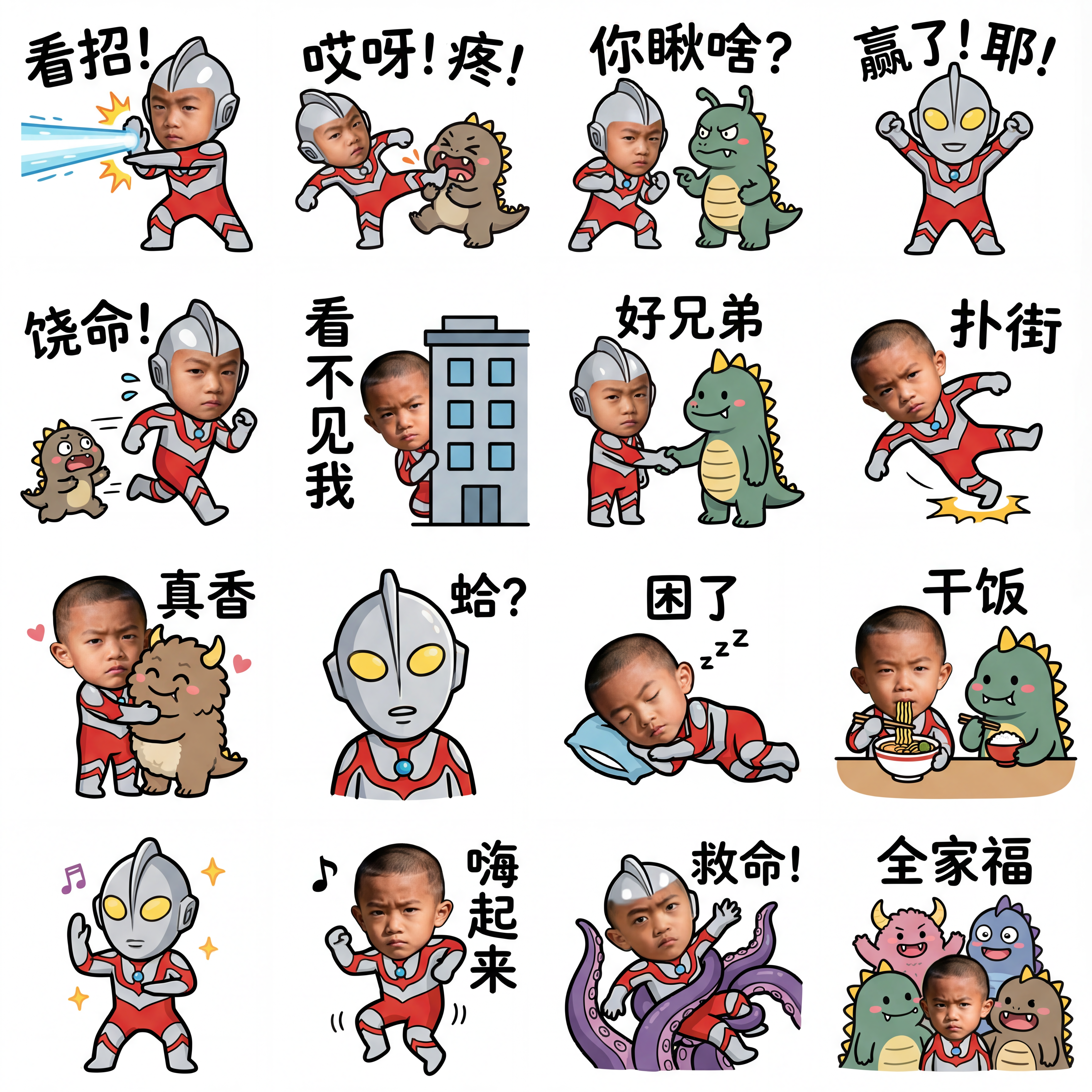 奥特曼搞怪大战