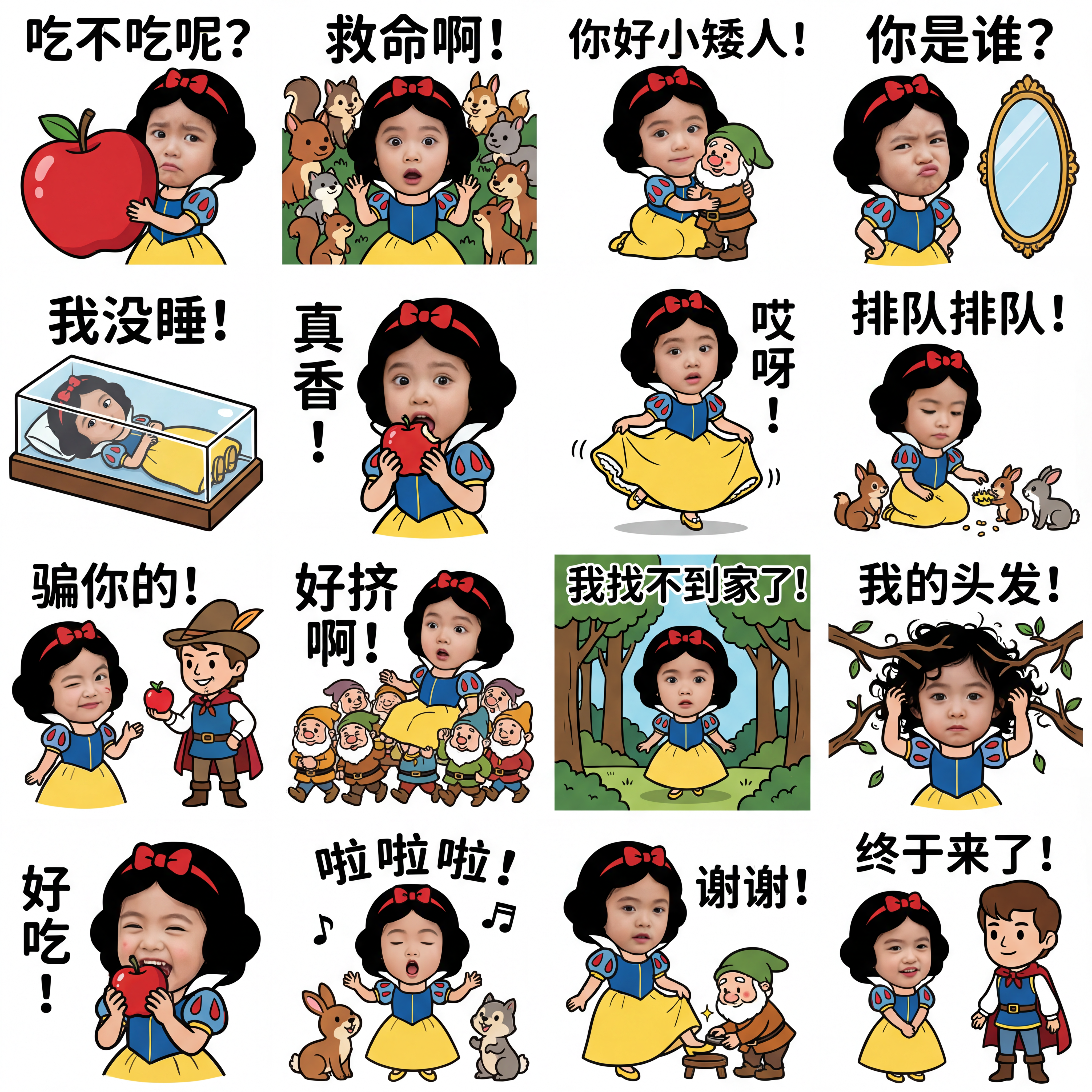 雪白公主的搞笑日常