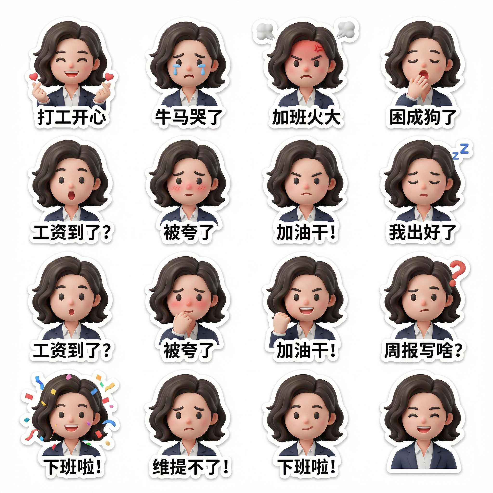 职场牛马表情包